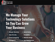 Tablet Screenshot of flinttech.com